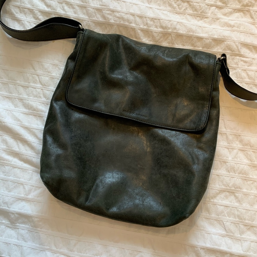 Rudsak Deep Green Leather Crossbody